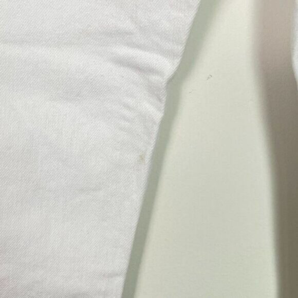 Ted Baker Marriaa Embroidered Hem High Rise Skinny Ankle Jean White Plus Size 34 - Picture 13 of 16